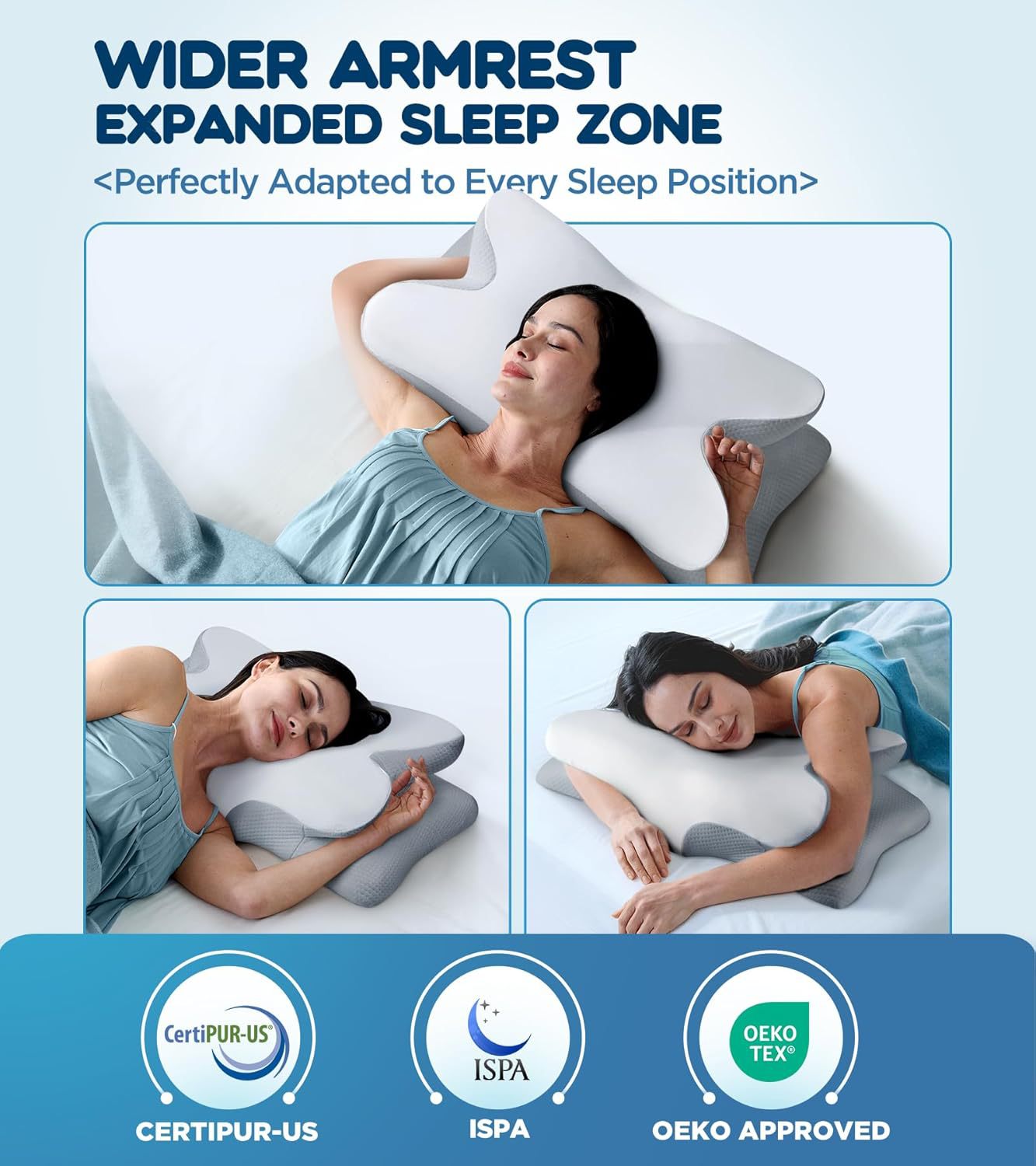 Cross-border butterfly sleep memory pillow slow rebound hotel zero pressure butterfly protection cervical spine pillow pillow core