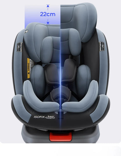 Magic ZC 360° Swivel Car Seat ISOFIX | i-Size | 9–36 kg | Footrest Included