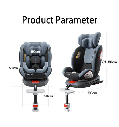 Magic ZC 360° Swivel Car Seat ISOFIX | i-Size | 9–36 kg | Footrest Included