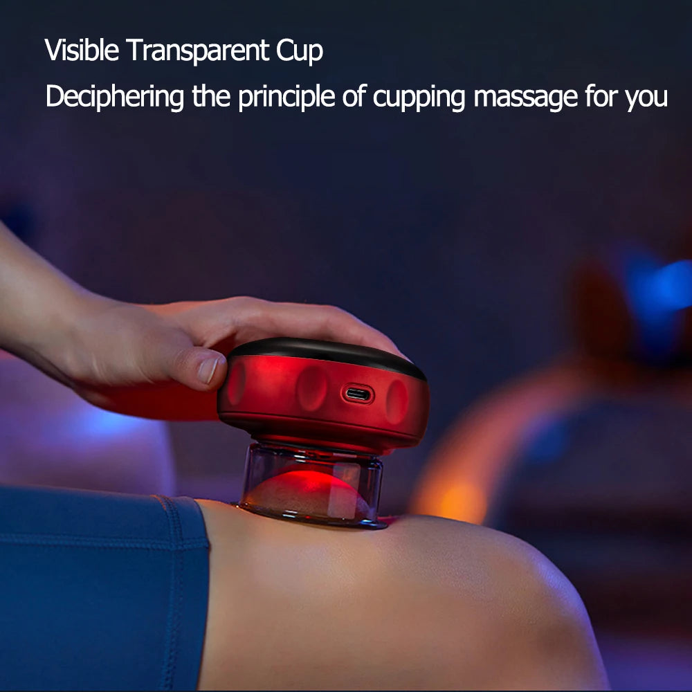 Electric Vacuum Cupping Body Massager.