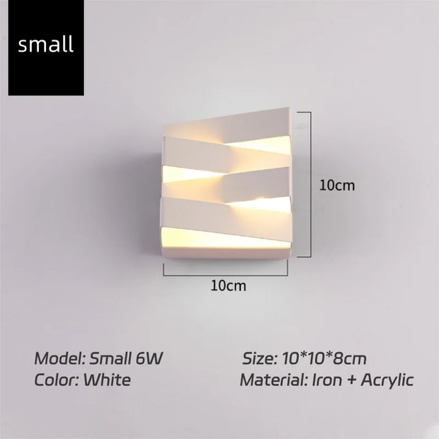 NOBLILUX SquareWall | Modern Square LED Outdoor Wall Lamp | 7W & 12W | Warm White / Neutral / Cool White