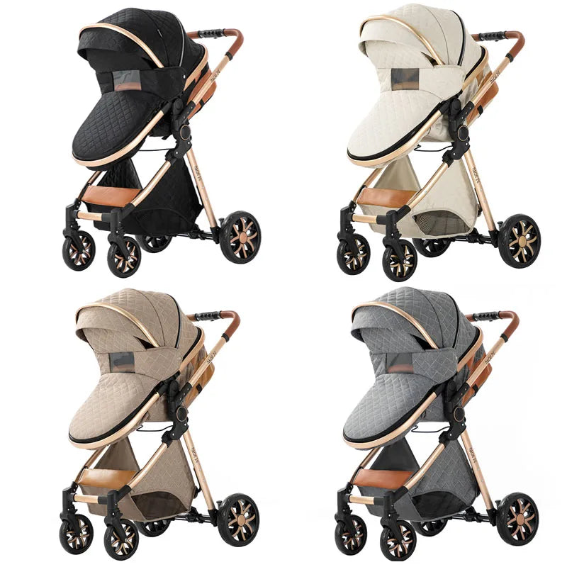 3-in-1 Multifunctional Baby Stroller with car seat - 3in1 Baby Pram