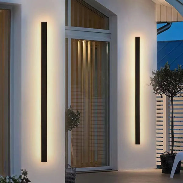 NOBLILUX VistaSteel | Modern LED Outdoor Wall Light | IP65 | AC85–245V | Stainless Steel | 30–200cm