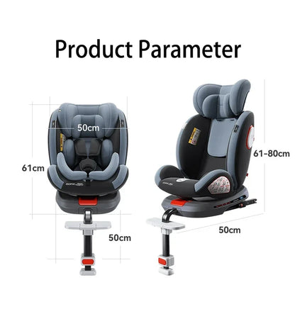 Magic ZC 360° Swivel Car Seat ISOFIX | i-Size | 9–36 kg | Footrest Included