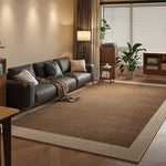 Large Non-Slip Waterproof Area Rug - Loop Pile TPR Carpet for Living Room & Bedroom