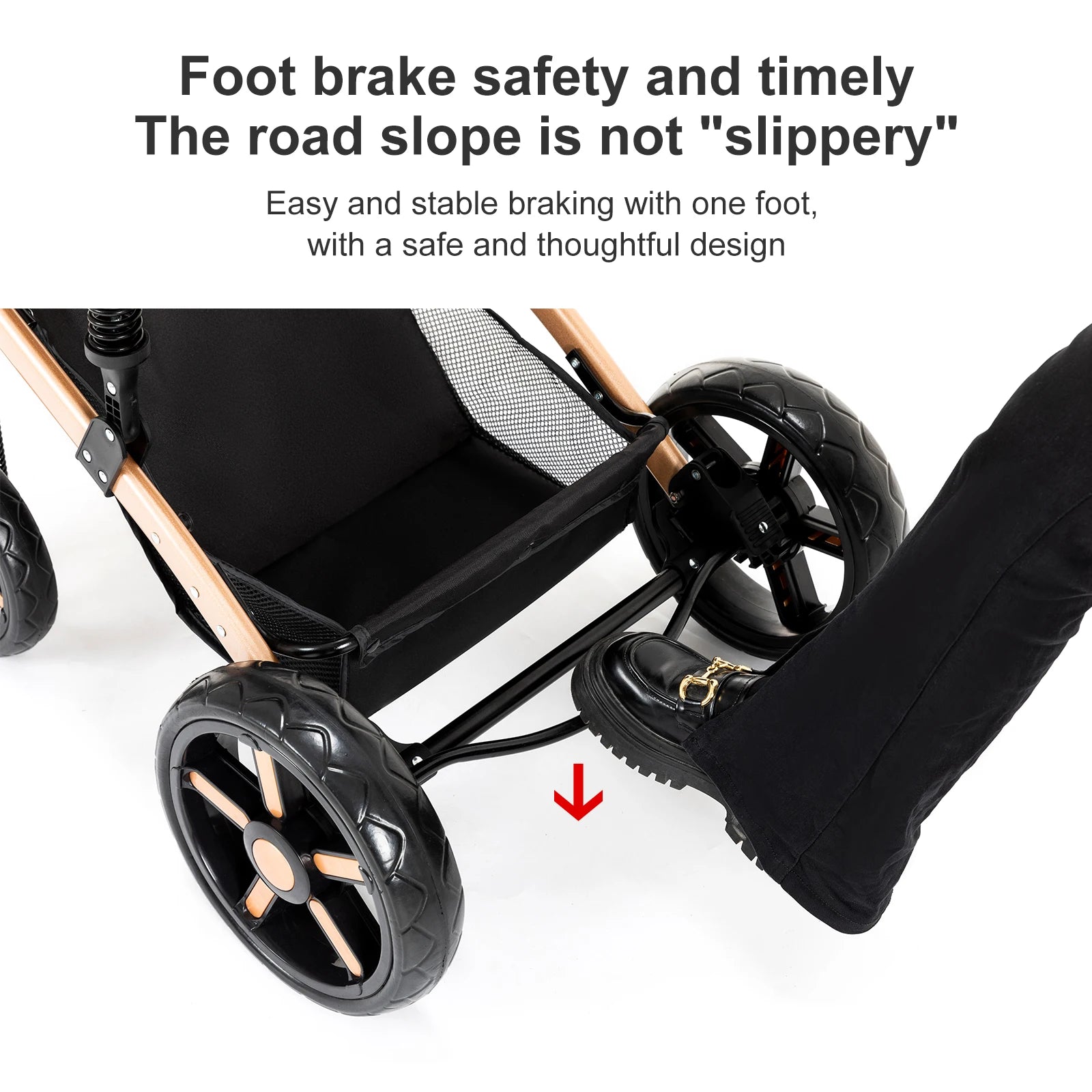 3-in-1 Multifunctional Baby Stroller with car seat - 3in1 Baby Pram