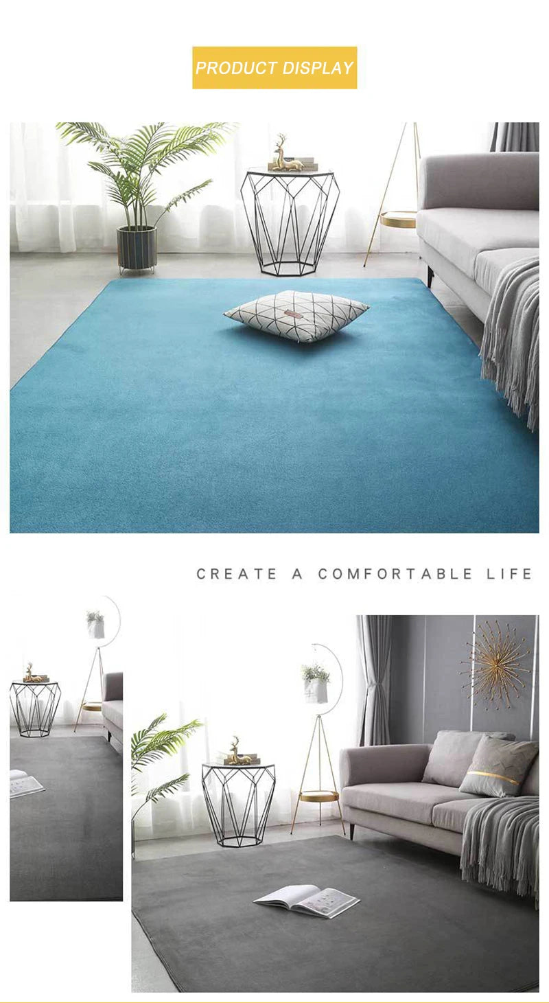 Large Soft Nonslip Living Room Rug.