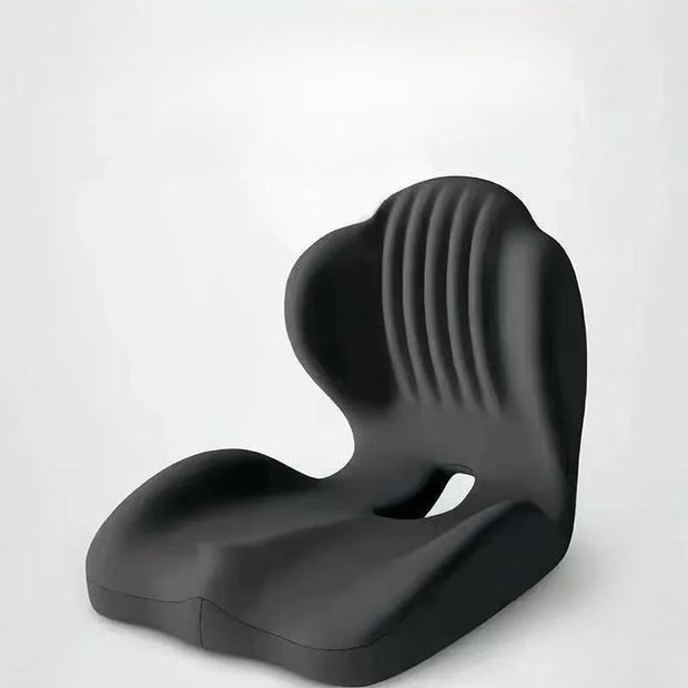 Ergonomic Memory Foam Seat Cushion – L-Shaped Back Support
