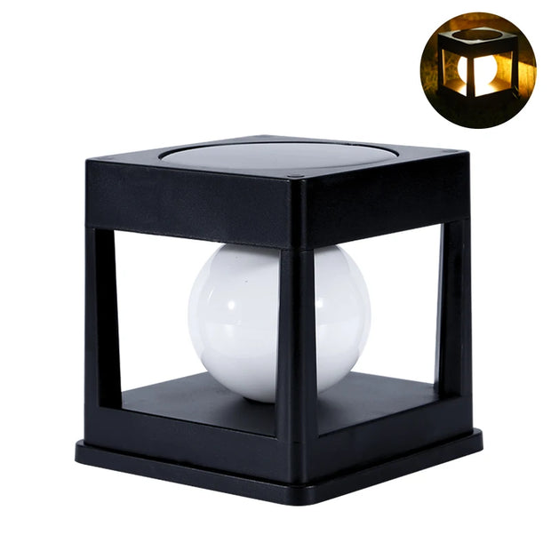 Solar Post Cap Light | IP65 | 3-in-1 Mount | Warm White or White | 2pcs