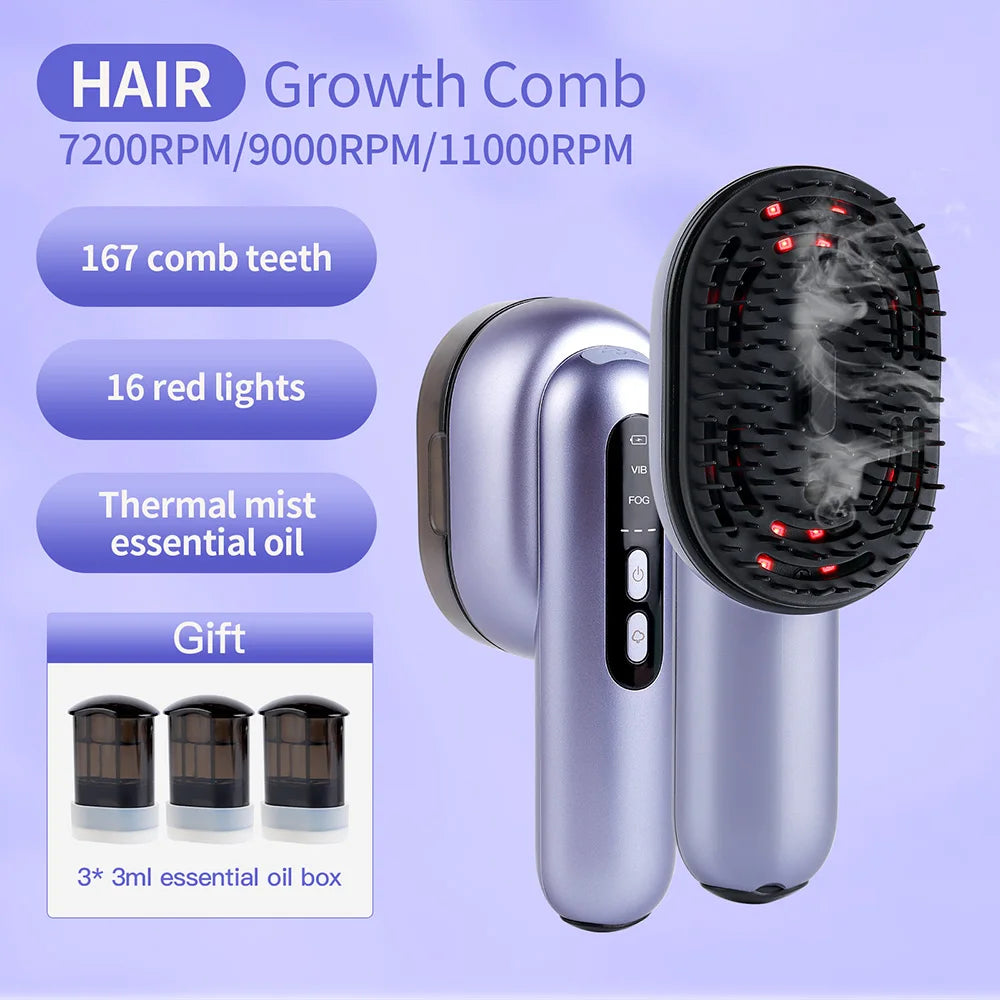 Vibrating Scalp Massage Brush