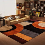 Nordic Multi-Color Geometry Rug - Soft Non-Slip Carpet for Living Room & Bedroom