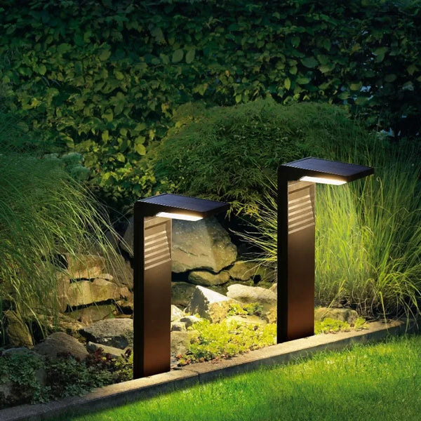 Solar Courtyard Plug-in Lawn Light | Waterproof Outdoor Landscape Lamp | 2-pack