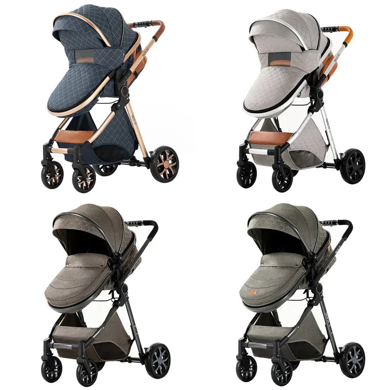 3-in-1 Multifunctional Baby Stroller with car seat - 3in1 Baby Pram