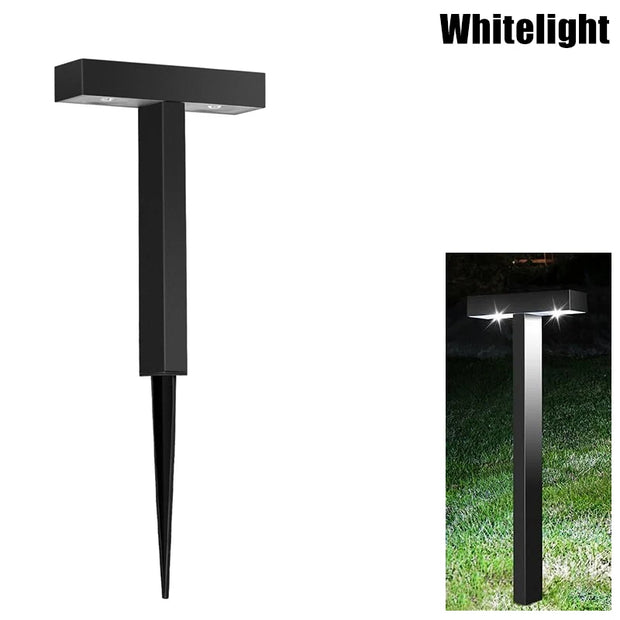 Solar Garden Path Lights | IP65 Waterproof LED Lawn Spotlight | 4-pack