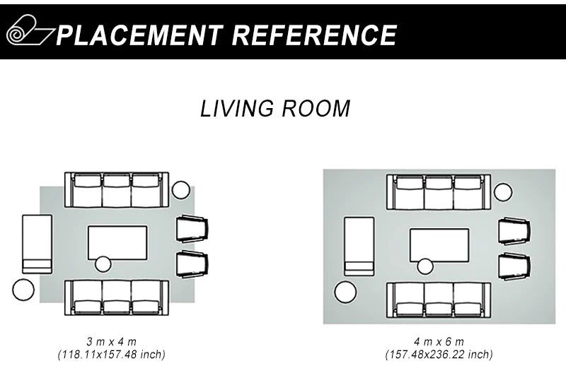 Large Soft Nonslip Living Room Rug.