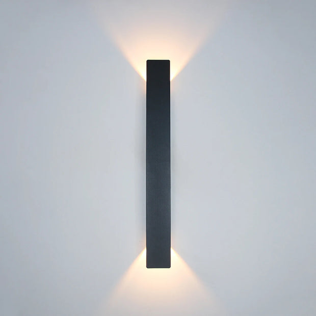 NOBLILUX UpDown | Aluminium LED Outdoor Up-Down Wall Sconce | IP54 | 61cm | 24W