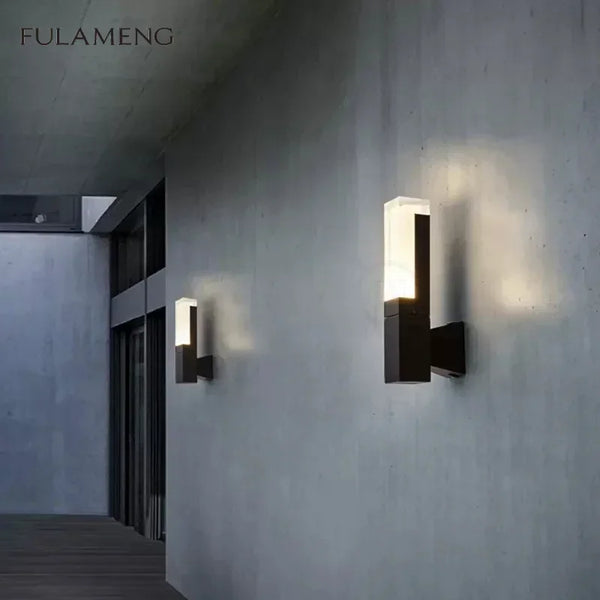 LED Outdoor Wall Lamp | IP65 | PIR Motion Sensor Option | 7W & 14W | Aluminium | Porch & Garden