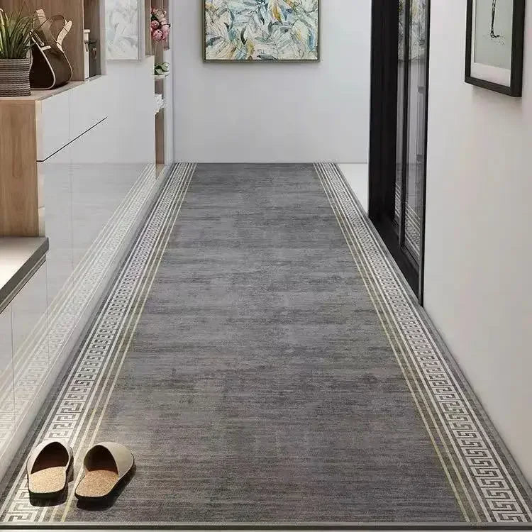 Luxury Hallway Runner Rug - Long Strip Carpet for Corridor & Entryway Decor