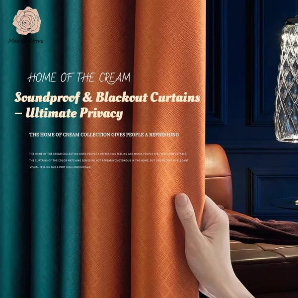 Nox Prague Curtains – 100% Blackout, Thermal, Custom Made