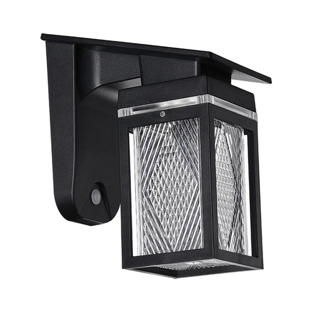 Solar Wall Lantern | IP54 | 3 Colour Modes | Garden & Porch Decor