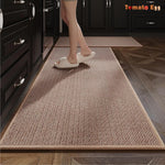Microfiber Kitchen Rug - Non-Slip Washable Absorbent Mat for Home & Corridor