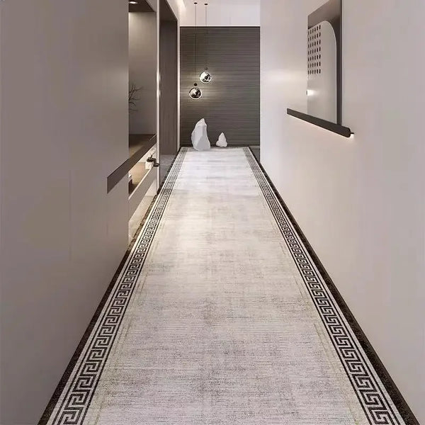 Luxury Hallway Runner Rug - Long Strip Carpet for Corridor & Entryway Decor