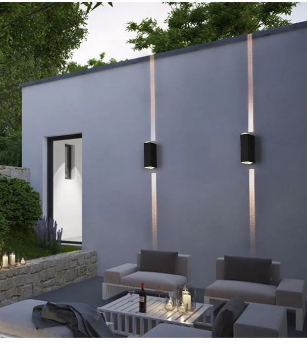Double-Head LED Outdoor Wall Washer | IP65 | 1 or 3 Beams | 85–265V