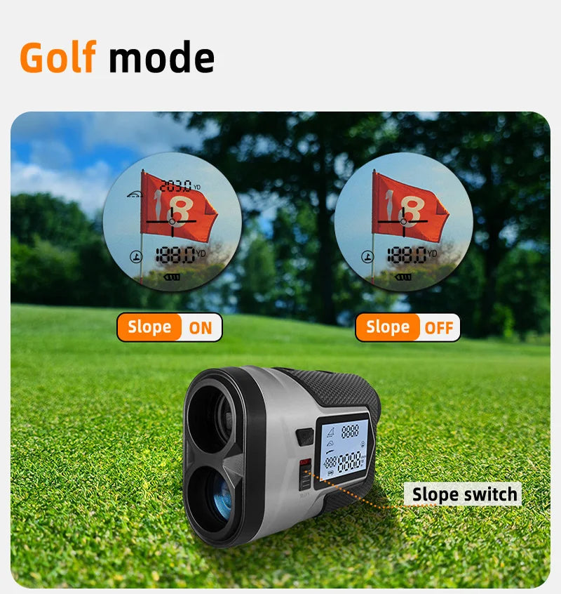 Artbull Golf Laser Rangefinder 1200m, 650m.