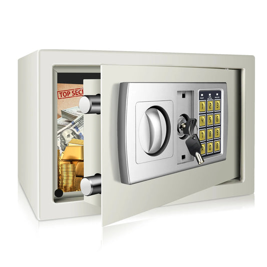 Fireproof Digital Safe Box with PIN Code and Keys