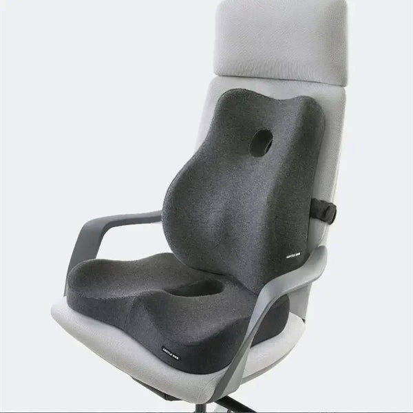 NOBLILUX memory foam waist and seat cushion with bamboo charcoal lining